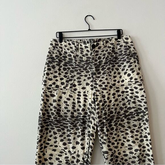 Sea New York Leo Animal Print Crop Pants - Picture 3 of 8